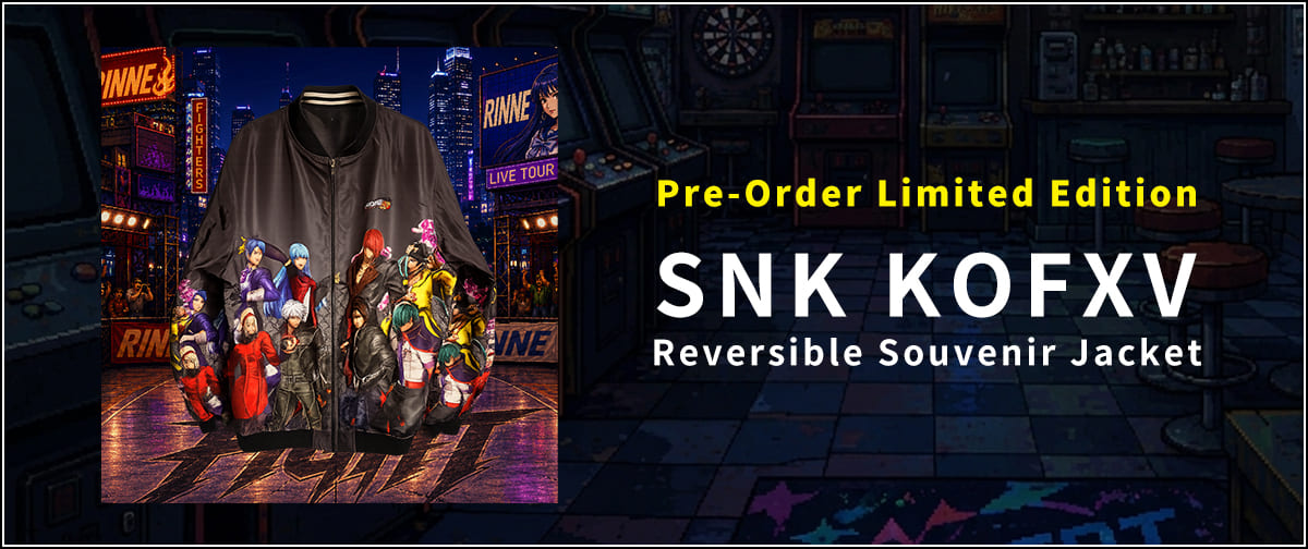 SNK KOFXV スカジャン（リバーシブル）予約販売限定モデル【古着/スカジャン/格闘ゲーム/希少品】